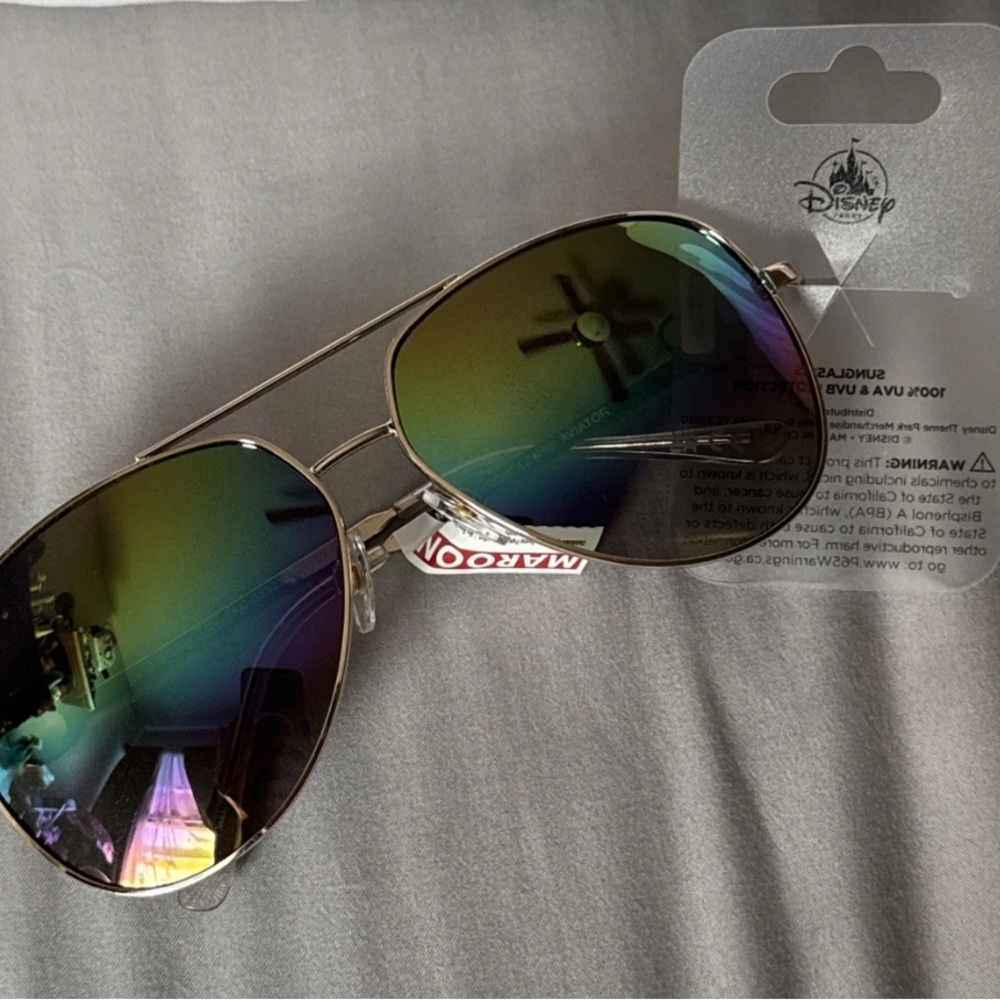 Disney Aviator Sunglasses with Rainbow Lenses